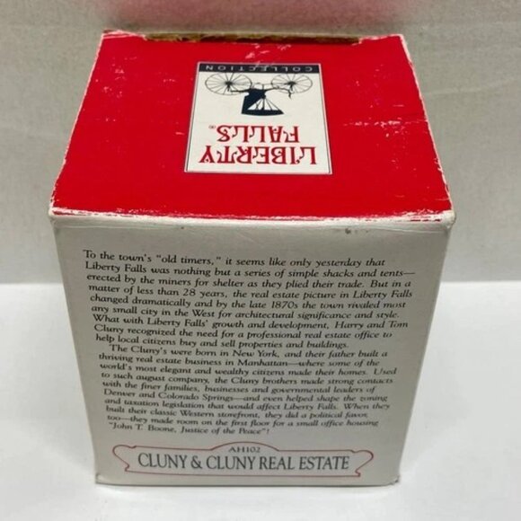 Vintage Liberty Falls Cluny & Cluny Real Estate Americana Collection AH102 1996 - Picture 4 of 7